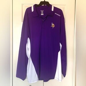 Reebok Men’s Long Sleeve Athletic Vikings Shirt